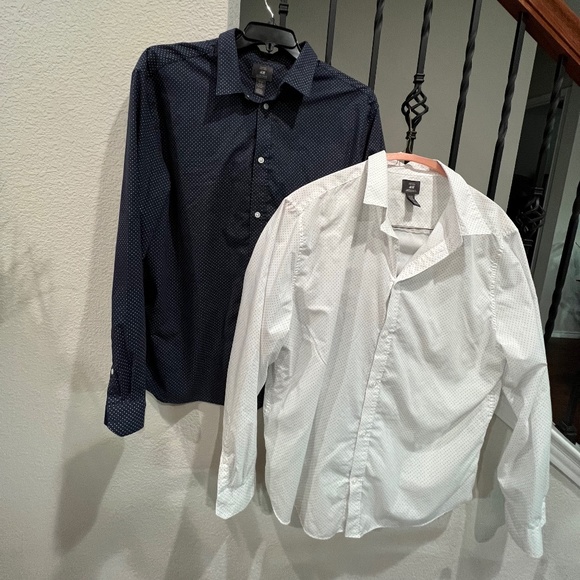 H&M Other - 2for 20 H and M Brand Men’s Dress Shirts. Size xxl